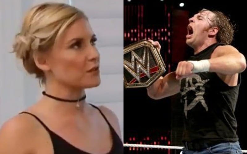 Renee Young On Dean Ambrose Not Telling Her About WWE Title Win
