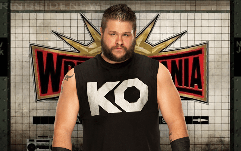 Possible WrestleMania Match Spoiler for Kevin Owens