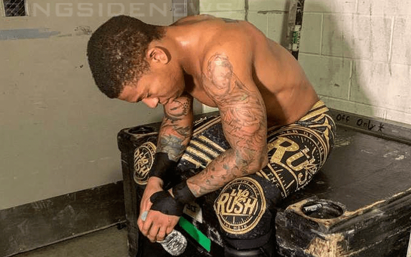 Lio Rush Apparently Gone From WWE RAW