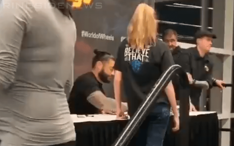 Fans Turned Away At Roman Reigns Appearance Due To Crowd