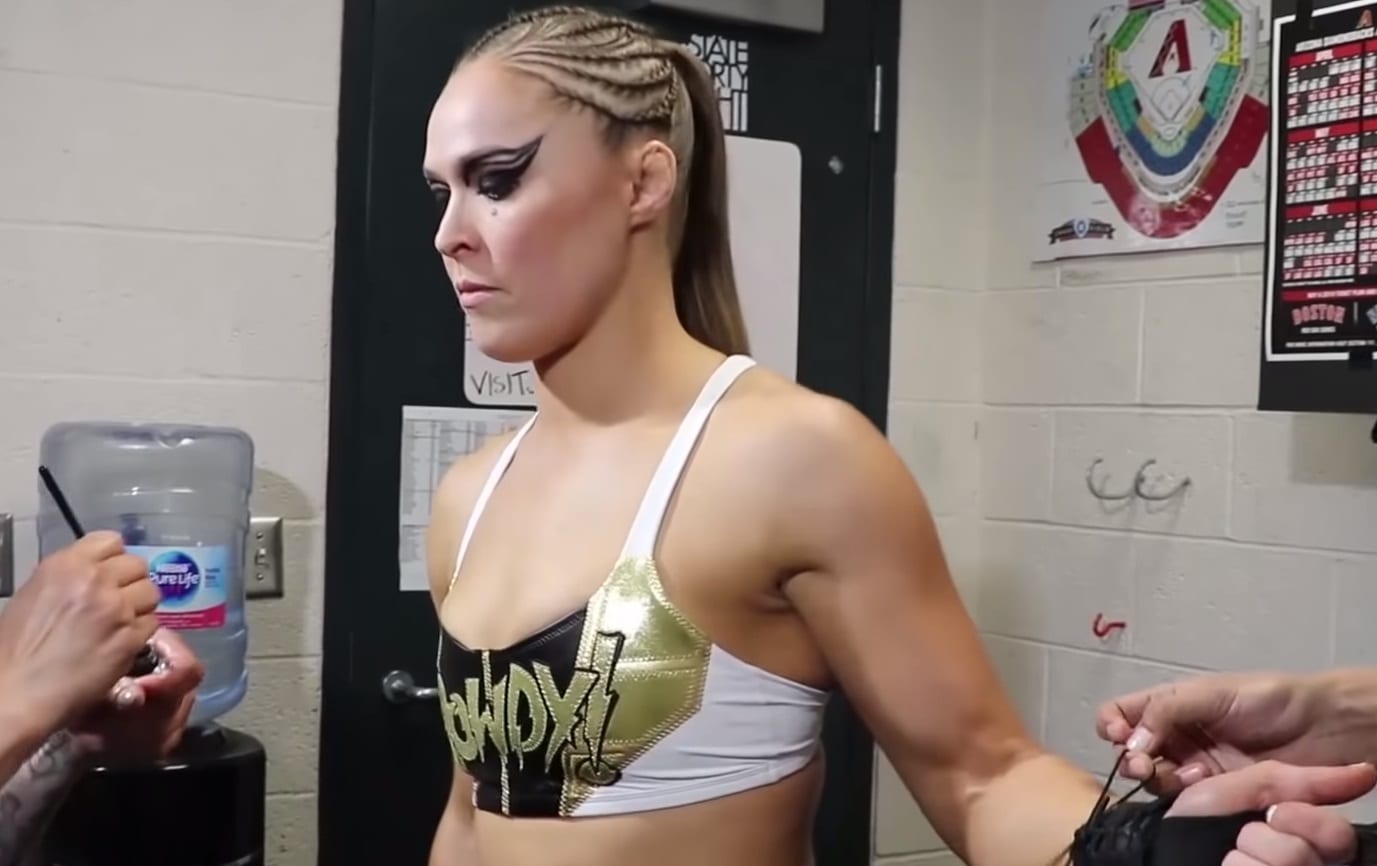 Ronda Rousey Gives BehindTheScenes Look At WWE Royal Rumble