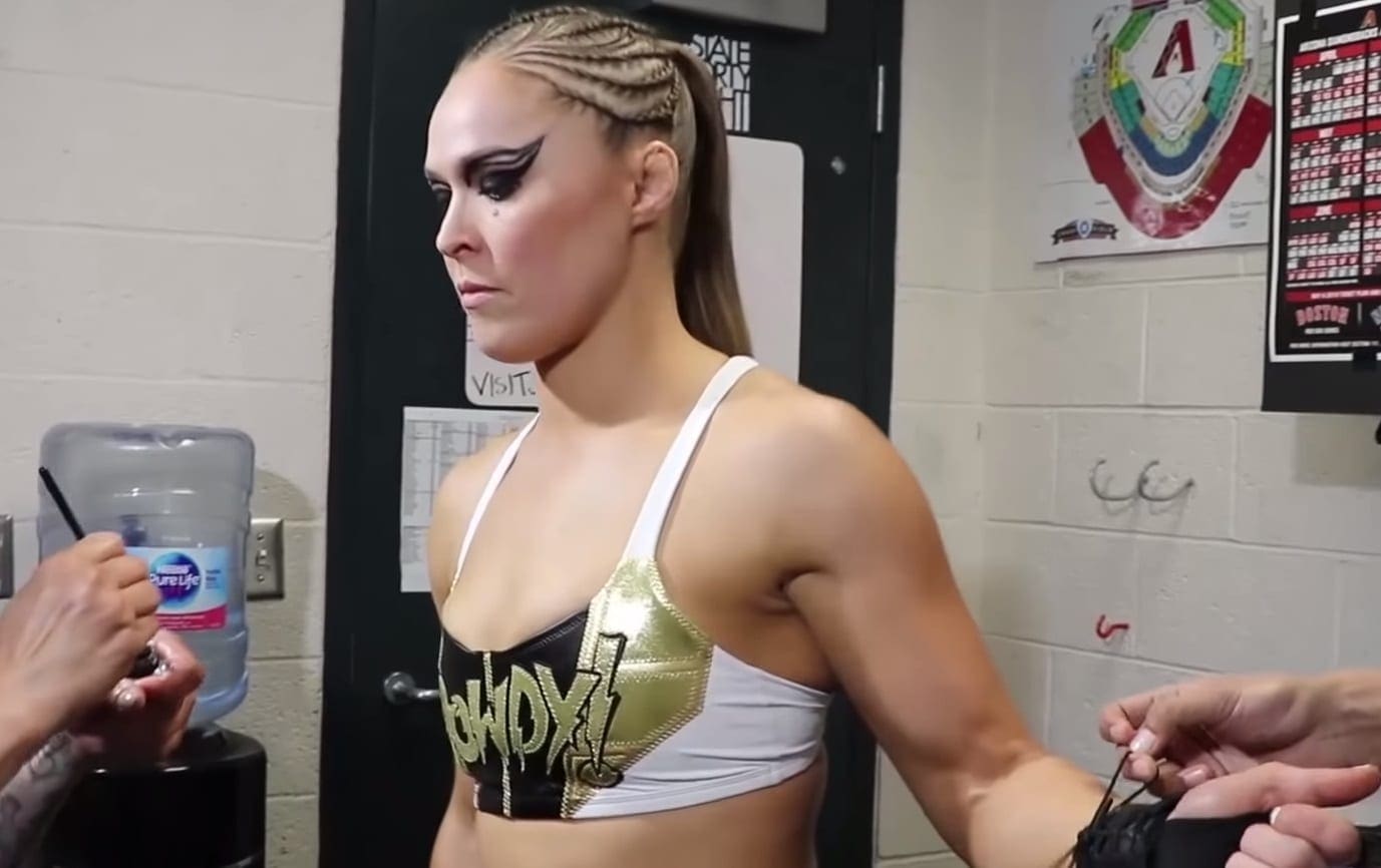 Ronda Rousey Gives Behind-The-Scenes Look At WWE Royal Rumble