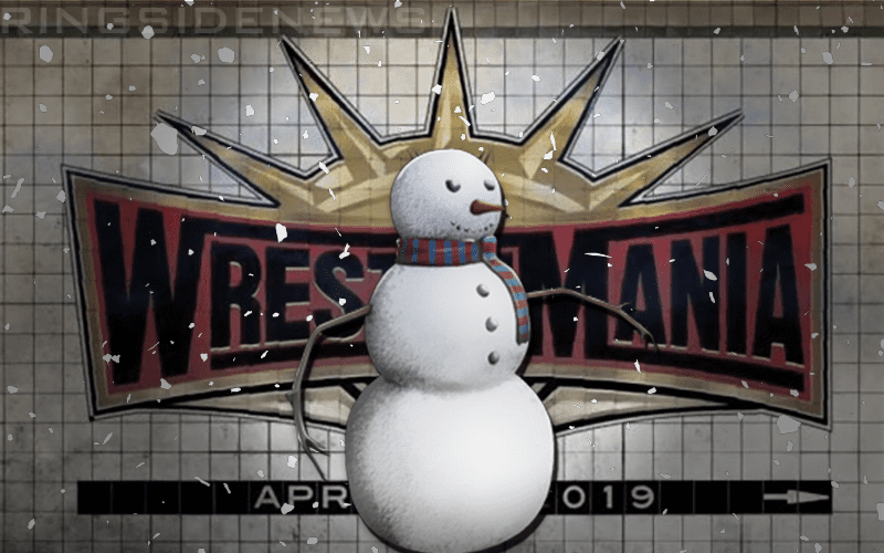 WWE’s WrestleMania Plan In Case Of Snow