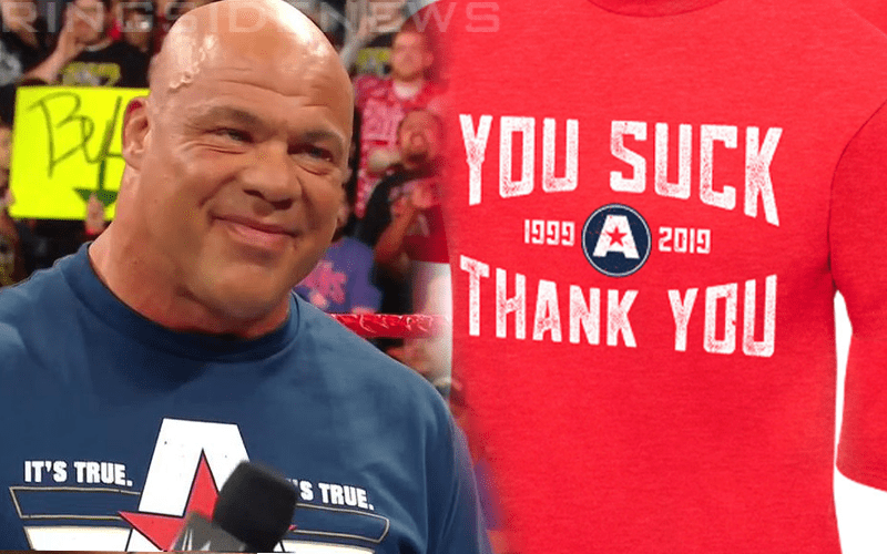 WWE Releases Kurt Angle ‘You Suck/ Thank You’ T-Shirt