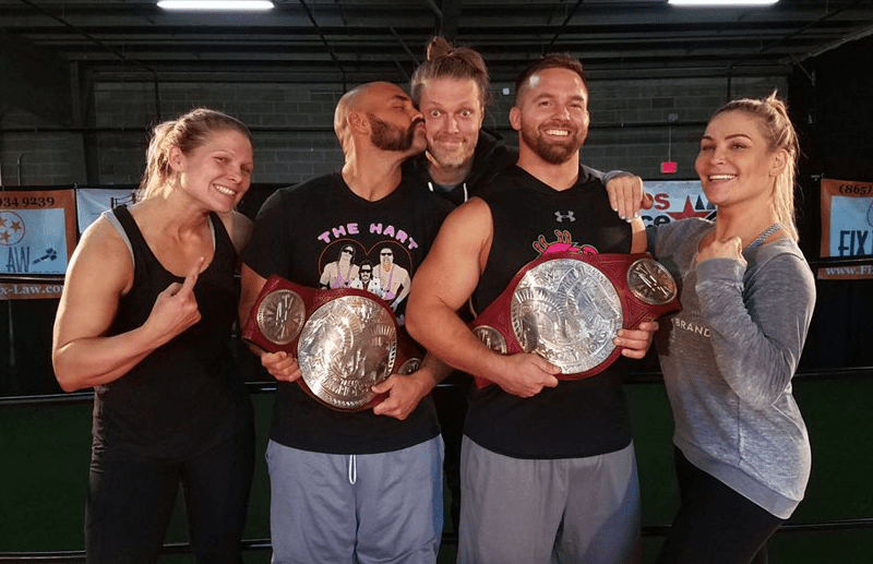 Edge Trains With WWE Superstars For WrestleMania