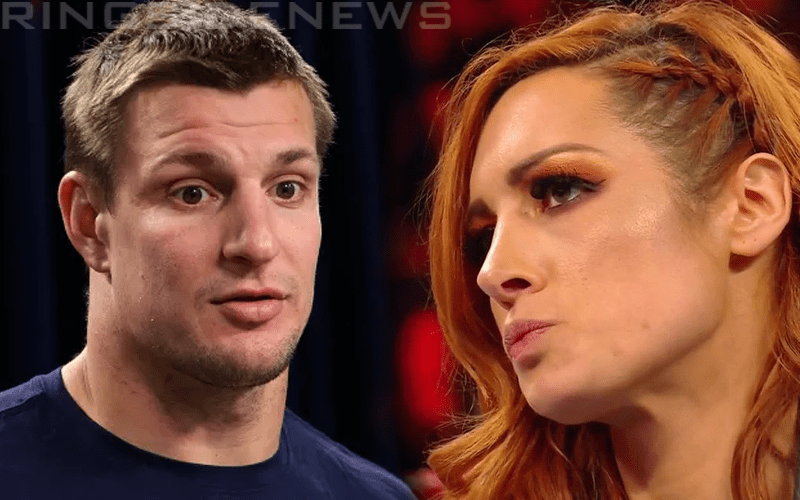 Becky Lynch Throws Shade At Rob Gronkowski Possibly Coming To WWE
