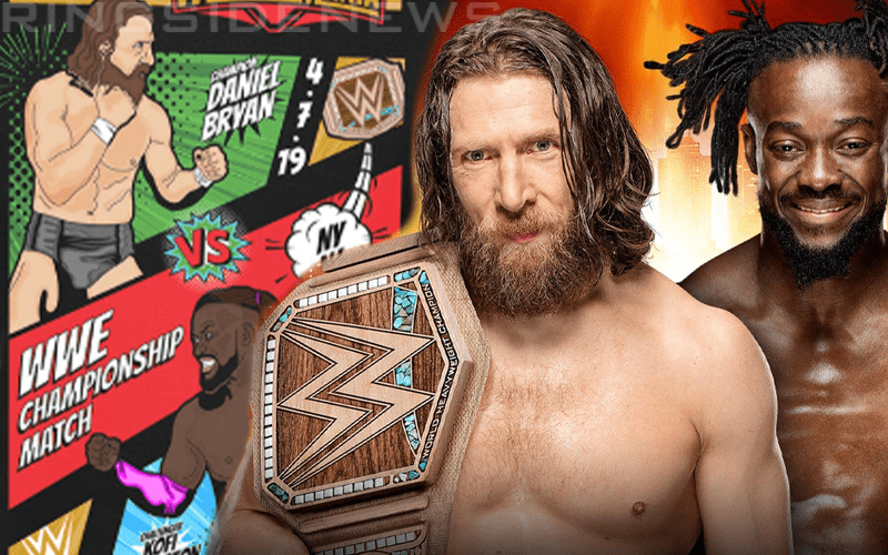 Daniel Bryan vs Kofi Kingston WrestleMania Merch Gets Comic Book Treatment