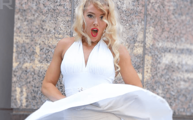 Lacey Evans Releases Photos In Classic Marilyn Monroe Pose