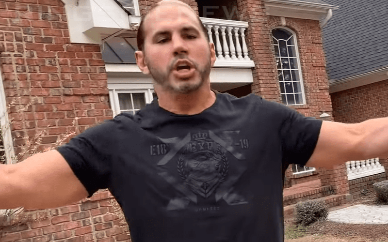 Matt Hardy Responds To Not Being Included In WWE Draft List