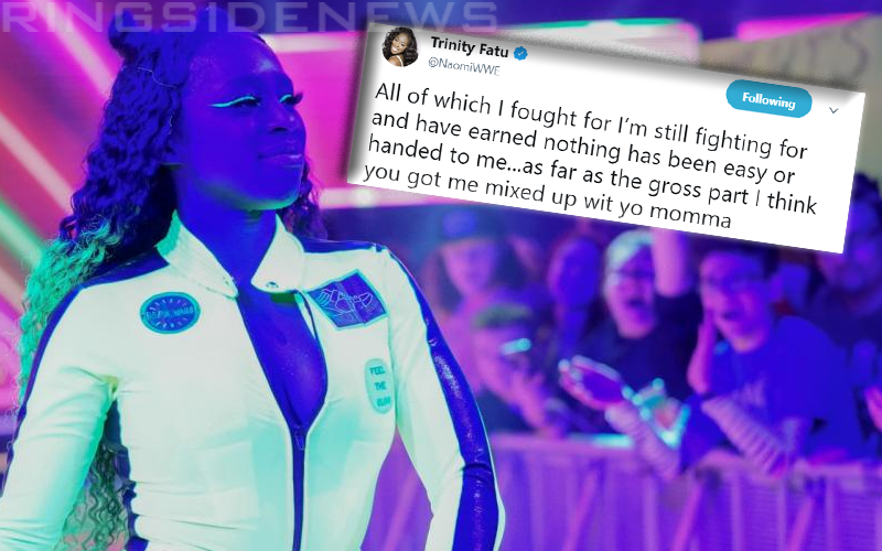 Naomi Schools Hater In Response To Being Roasted