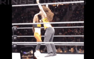 Nikki Cross Joins Carmella During A Dance Break