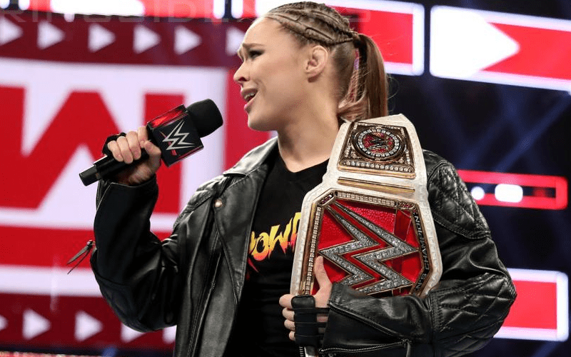Ronda Rousey Breaks Impressive WWE Record
