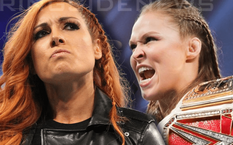 Becky Lynch Calls Ronda Rousey Out For Her History Of Not Taking Losses Well