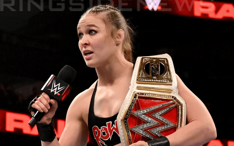 Storyline Update On WWE Fining Ronda Rousey