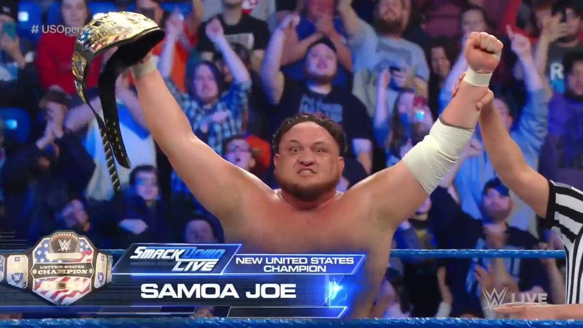 Samoa Joe Becomes WWE United States Champion On SmackDown Live
