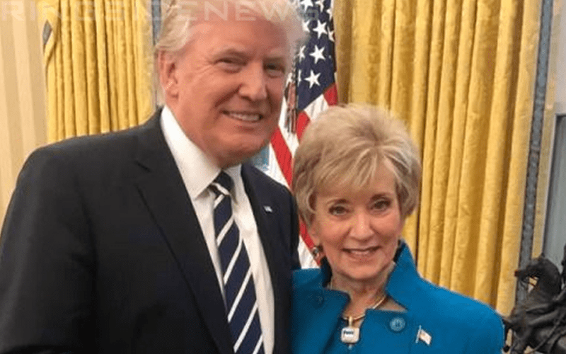 Linda McMahon Donates A Ton Of Cash To Donald Trump’s Re-Election Campaign