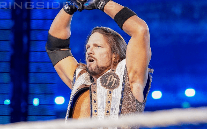 AJ Styles Injured During WrestleMania Match