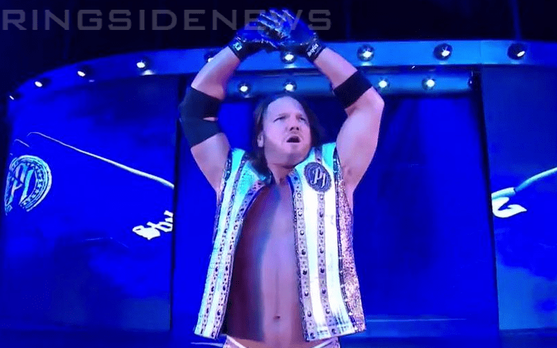 AJ Styles Plans To Make Raw His House Too