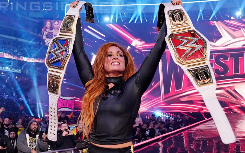 Becky Lynch Reveals The First Thing She Did After Winning WrestleMania Main Event