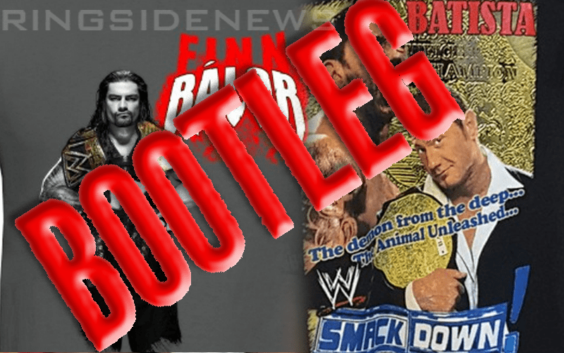 Big Win In WWE’s Battle Against Bootlegged Merchandise