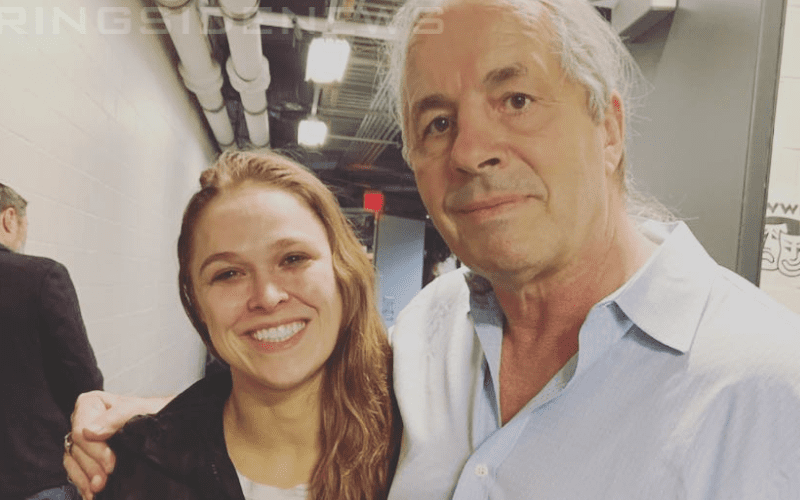 Ronda Rousey Spotted Wearing A Cast Backstage At RAW After WreslteMania