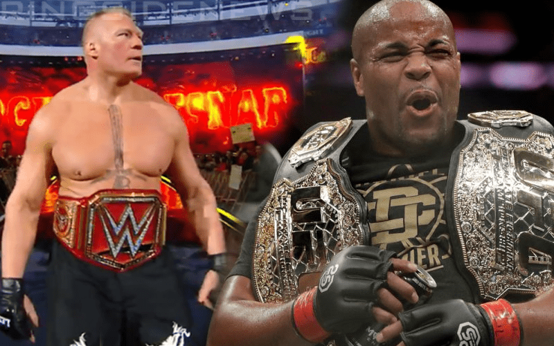 Daniel Cormier Reacts To Brock Lesnar’s WrestleMania Loss