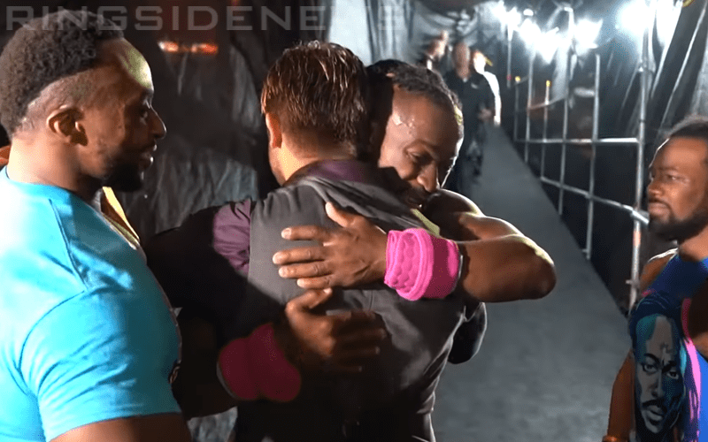 Watch Tyler Breeze Share Emotional Moment With New Day Backstage At WrestleMania
