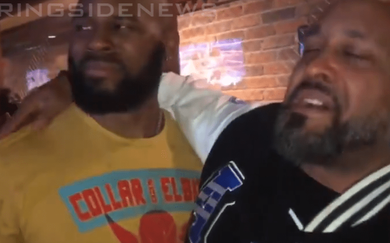Watch MVP & Shad Gaspard Break Into Tears After Kofi Kingston’s WrestleMania Win