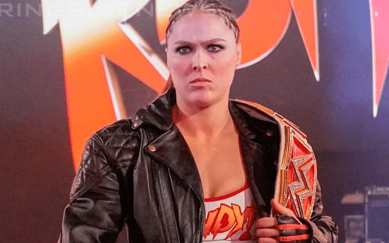 Ronda Rousey Worked WrestleMania With Severe Injury