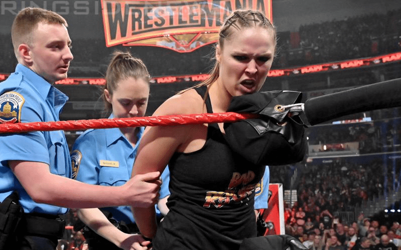 Ronda Rousey Releases Mug Shot Following ‘Arrest’ On RAW