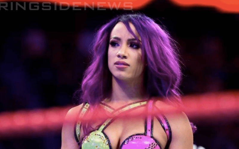 Sasha Banks Posts Cryptic Message During WWE RAW