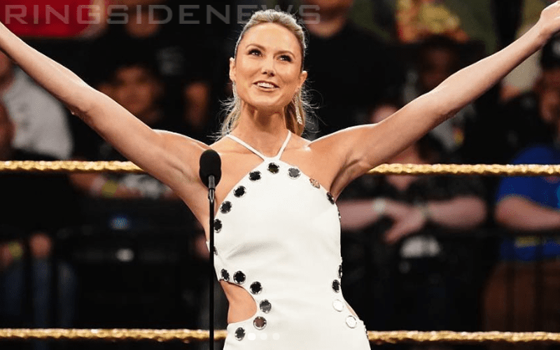 Stacy Keibler Reacts To WWE Return During WrestleMania Weekend