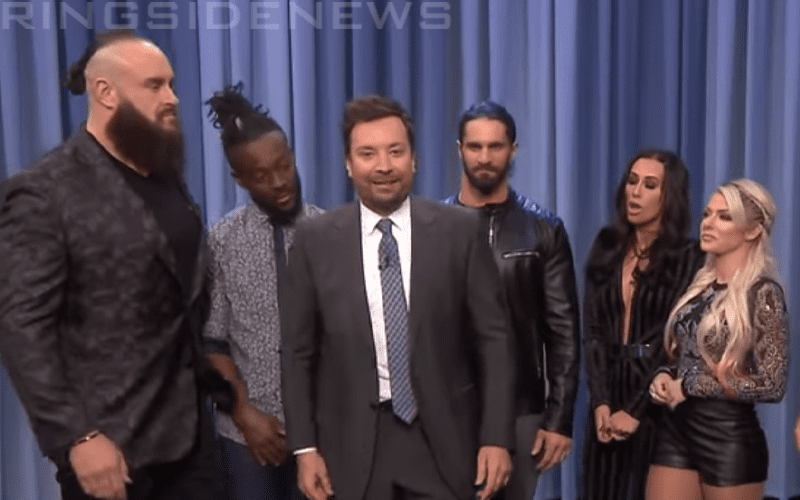 WWE Superstars Take Over Tonight Show With Unique Trash Talking