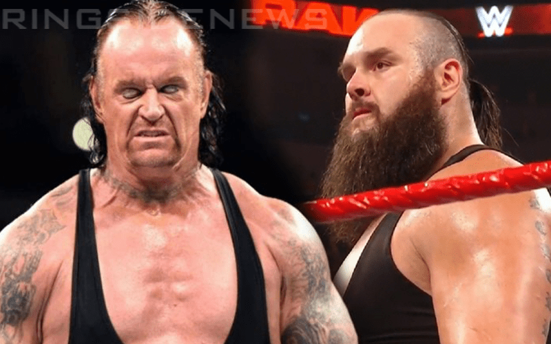 The Undertaker Trolls Braun Strowman