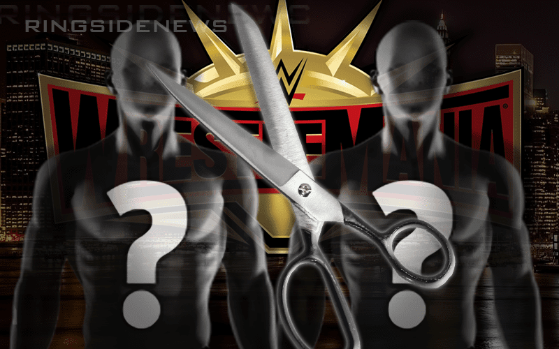 WWE Forced To Cut WrestleMania Match Short