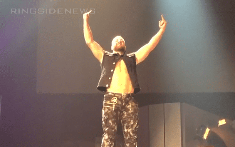 Unseen Footage of Jon Moxley Flipping the Bird and Leaving Double or Nothing