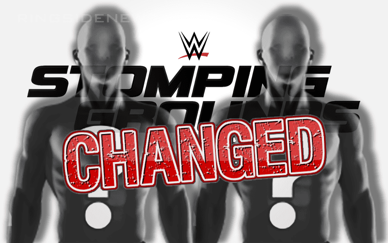 WWE Changes Match for Upcoming Stomping Grounds Event