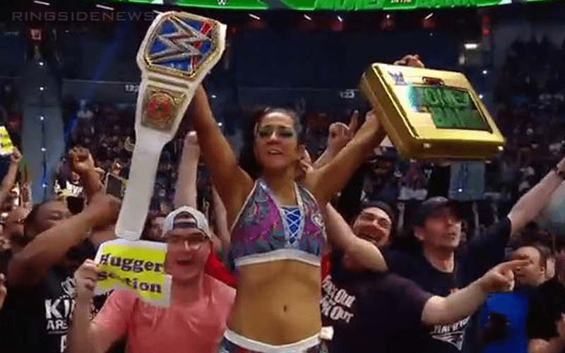 Bayley Cashes In Money In The Bank Contract In Thrilling Fashion