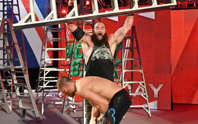 Why Braun Strowman Was Pulled From Money In The Bank Ladder Match