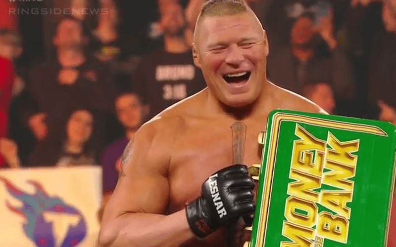 Brock Lesnar Becomes Mr. Money In The Bank