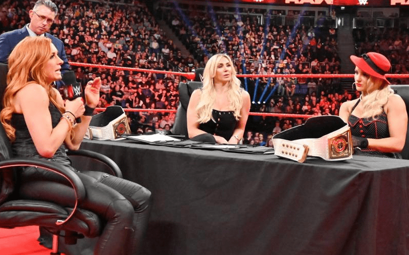 Becky Lynch Calls Charlotte Flair & Lacey Evans ‘Vince McMahon’s Twins’