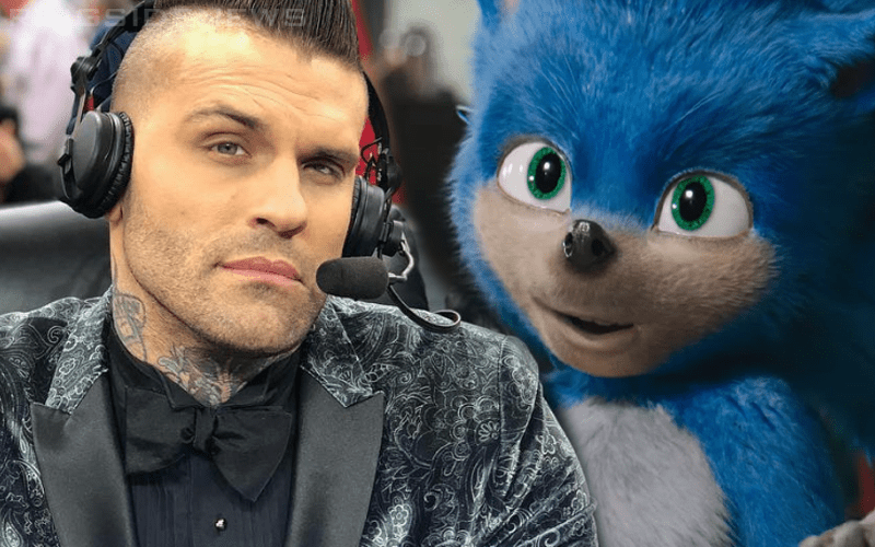 Corey Graves Says New Sonic The Hedgehog Design Is Beautiful