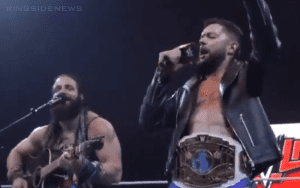 Watch Elias & Finn Balor Sing Oasis’ ‘Wonderwall’ On Tour