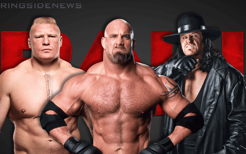 WWE Could Bring Goldberg, The Undertaker, & Brock Lesnar Back To Television In Ratings Hail Mary