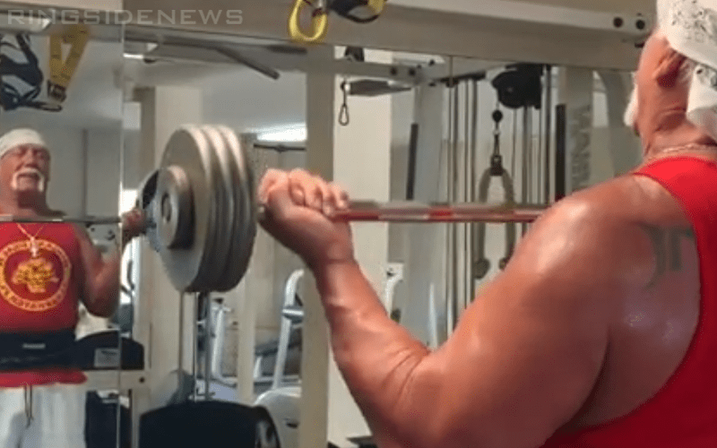 Hulk Hogan Posts Work Out Video While Wishing The Rock Happy Birthday