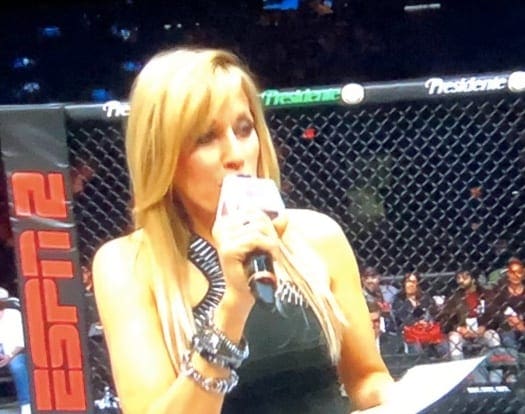 Lilian Garcia Receives Great Reviews After MMA Announcing Debut