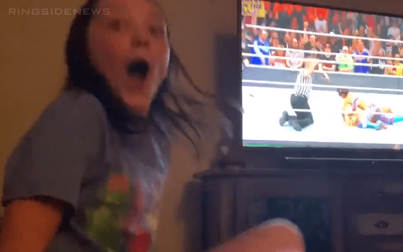 Watch Izzy, Bayley’s Biggest Fan Freak Out During Money In The Bank