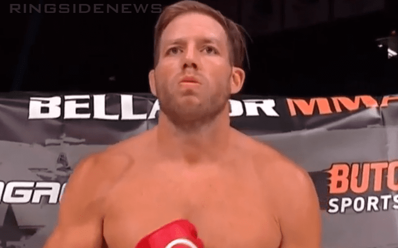 Watch Jake Hager Win Second Bellator Fight In Controversial Fashion