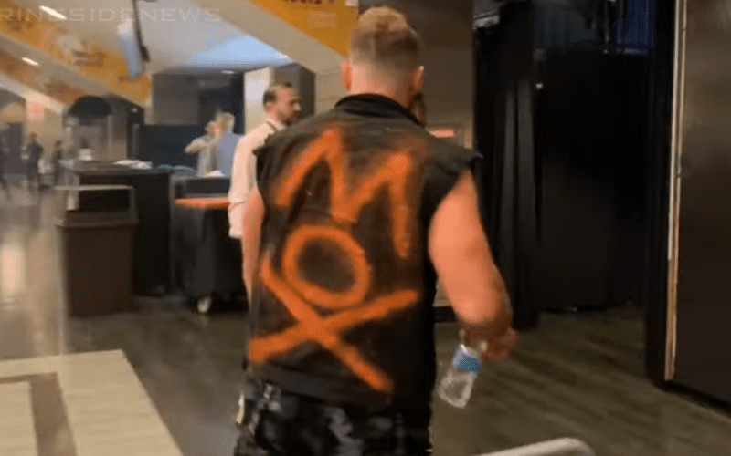 Backstage Footage Of Jon Moxley Before AEW Double Or Nothing Debut