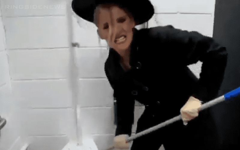 Watch Lacey Evans Clean Toilet With Becky Lynch Merch